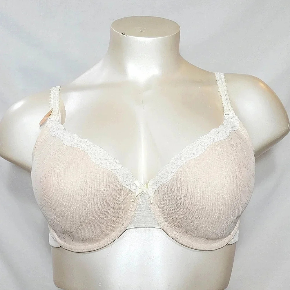 42DD Gilligan O'Malley Lace‎ Overlay Molded Cup Nursing Maternity Underwire Bra